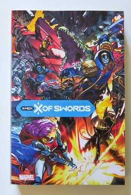 X-Men X Of Swords Marvel Graphic Novel Comic Book | eBay