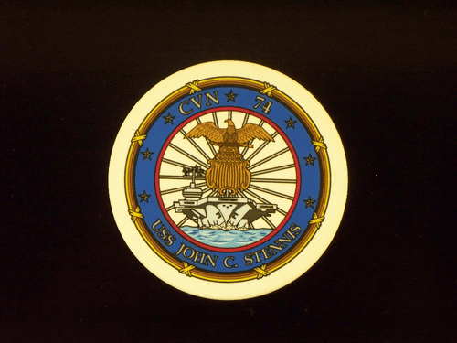 USS JOHN C STENNIS CVN 74 Untersetzer Militär USN U S Navy - Bild 2 von 7