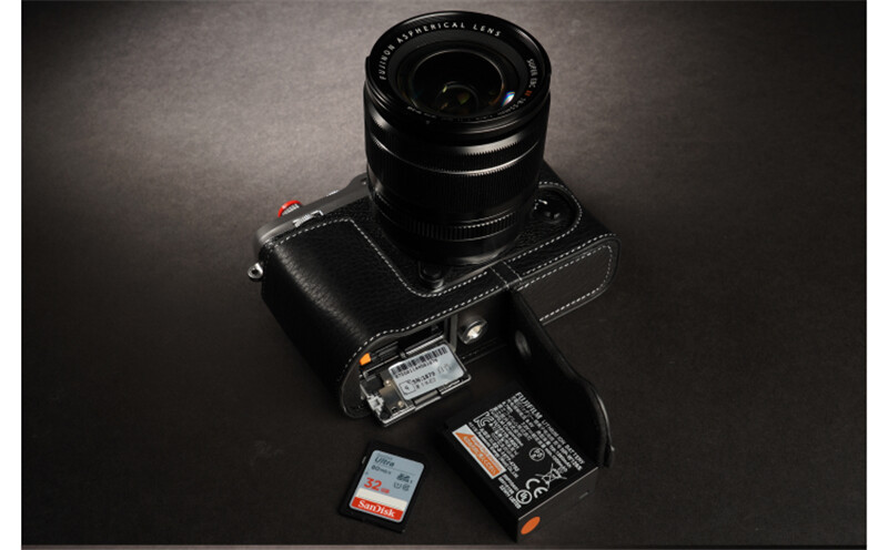 Leather Half Case for Fujifilm XE3 X-E3 Camera Retro Body Cover TP