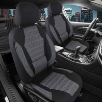 2X SitzbezüGe Passend FüR BMW 1Er F20 Ab 2011-2019 (Schwarz) | Prime