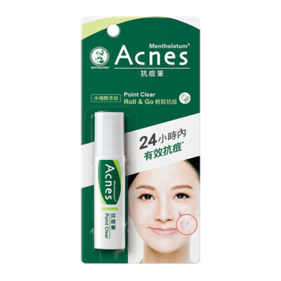[MENTHOLATUM] Acnes Point Clear Roll and Go Anti-Acne Spot Treatment 9ml NEW