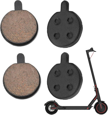 2 Paare Bremsbeläge für Xiaomi E-Scooter Pro/Pro 2/M365/1S, Bremsbeläge Fahrrad 