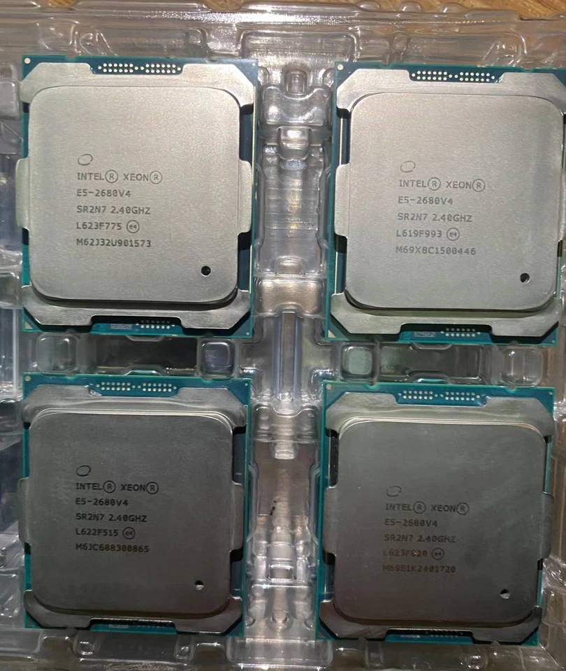 Intel Xeon E5-2680 V4 2.4GHz 14-Core 28T Processor Socket 2011-3 CPU 120W DDR4 - Image 2 of 3