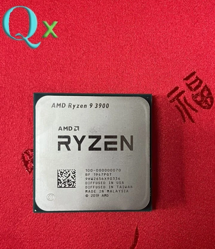 AMD Ryzen 9 3900 AM4 CPU Prozessor R9-3900 3,1GHz 12Core 24Thr 64MB 65W Desktop