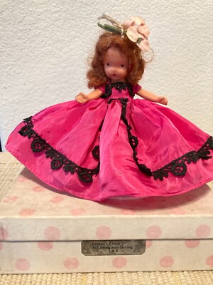 #184 Friday's Child Frozen Leg Doll ~ Nancy Ann Storybook Dolls Vintage