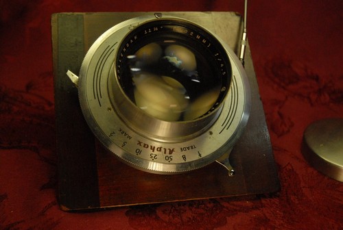 VERY RARE LENS WOLLENSAK RAPTAR 302MM 4.5 IN ALPHAX SHUTTER - Picture 7 of 7