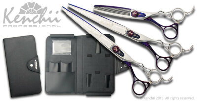 Kenchii Grooming Sue Watson Available 8'' Straight or Curved, 44 Teeth, or Set