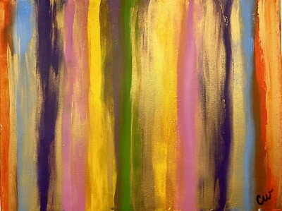acrylic art on canvas 11x14 By Original Artist Unframed