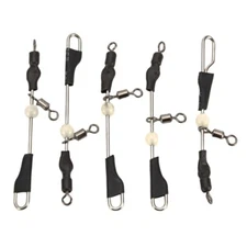 5Pcs/10pcs Fishing Swivels Fishing Line Rig Lures Connector Fishing Accessories