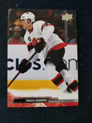 Travis Hamonic 2022-23 Upper Deck Series 2 Hockey No. 376