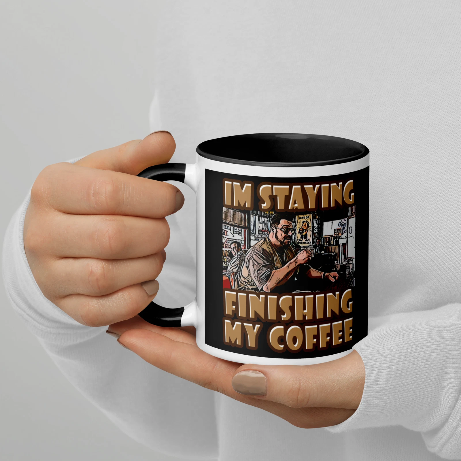 The Big Lebowski Coffee Mug Im Staying