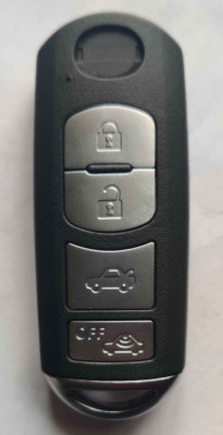 NEU Mazda 3 6 MX5, 4 TASTEN SMART FERNBEDIENUNG SCHLÜSSELANHÄNGER, ID49, SKE13E-02, KOSTENLOSER VERSAND!