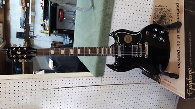 Epiphone by Gibson SG - G400 in Ebony. No Case. | eBay