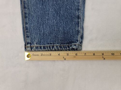 Vintage Edwin Jeans Mens 31x30 Blue Denim London Slim Straight Made In Japan - Picture 5 of 8