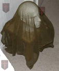 New Olive Green Sniper Veil SCRIM NET Scarf ( Military concealment