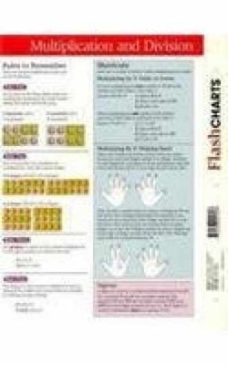 Multiplication and Division - Paperback, by Flash Kids Editors - Very Good