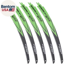 15" Japanese Teeth Wood Pruning Reciprocating Saw Blades Set, Arc Cutting Edge 6