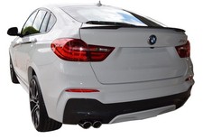 Sommer passt f�r BMW X4 SUV P-Still ABS Heckspoiler in Schwarz 475 passt