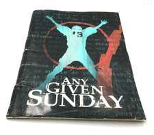 Any Given Sunday Press Kit Folder, 2 Photos + Production Notes Al Pacino
