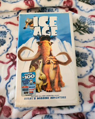 20th Century Fox Ice Age (2002) VHS Clamshell