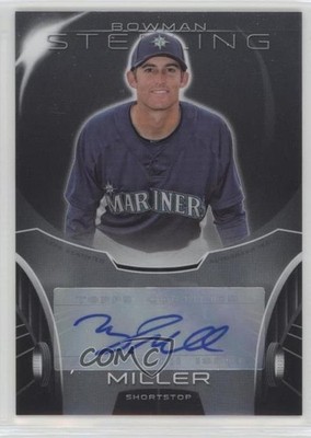 2013 Bowman Sterling Prospect Brad Miller #BSAP-BMI Rookie Auto RC z1r