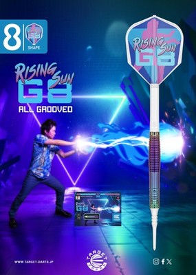 TARGET tad6505 RISING SUN G8 ALL GROOVED 90 19.5G 2BA Soft Tip for