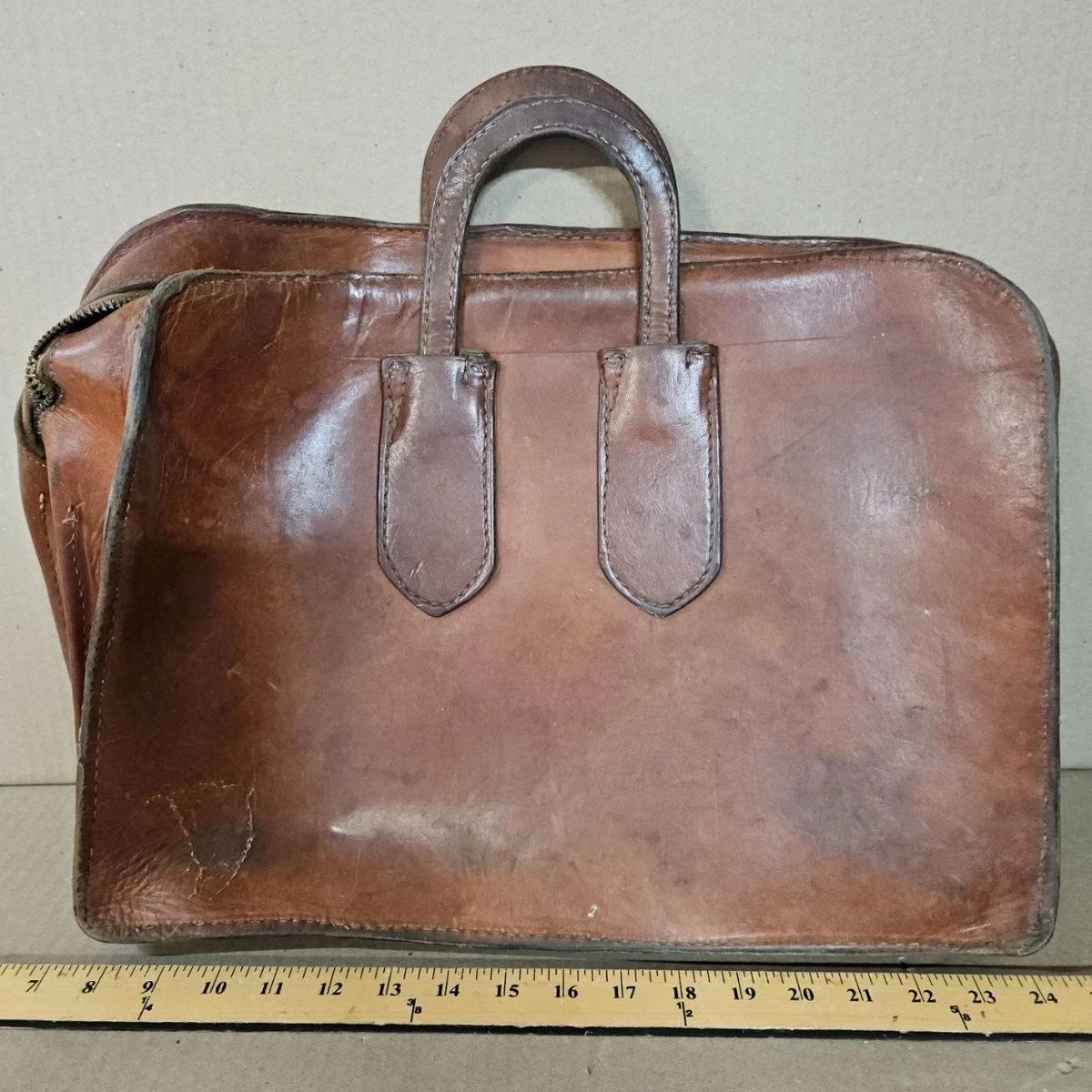 leather doctor bag products for sale | eBay