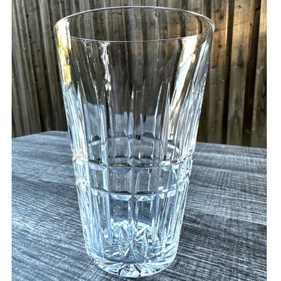 Waterford GLENMORE Signed Cut Crystal 10 oz FLAT Tumbler 5'' Glass-Excellent