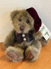 Retired Collectible First  Main Teddy Bear  Christmas Minky  Plush Toy Animal