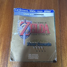 The Legend of Zelda A Link To The Past Game Boy Advance Strategy Guide w/POSTER 