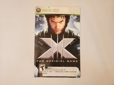 X-Men: The Official Game Microsoft Xbox 360 Manual Only