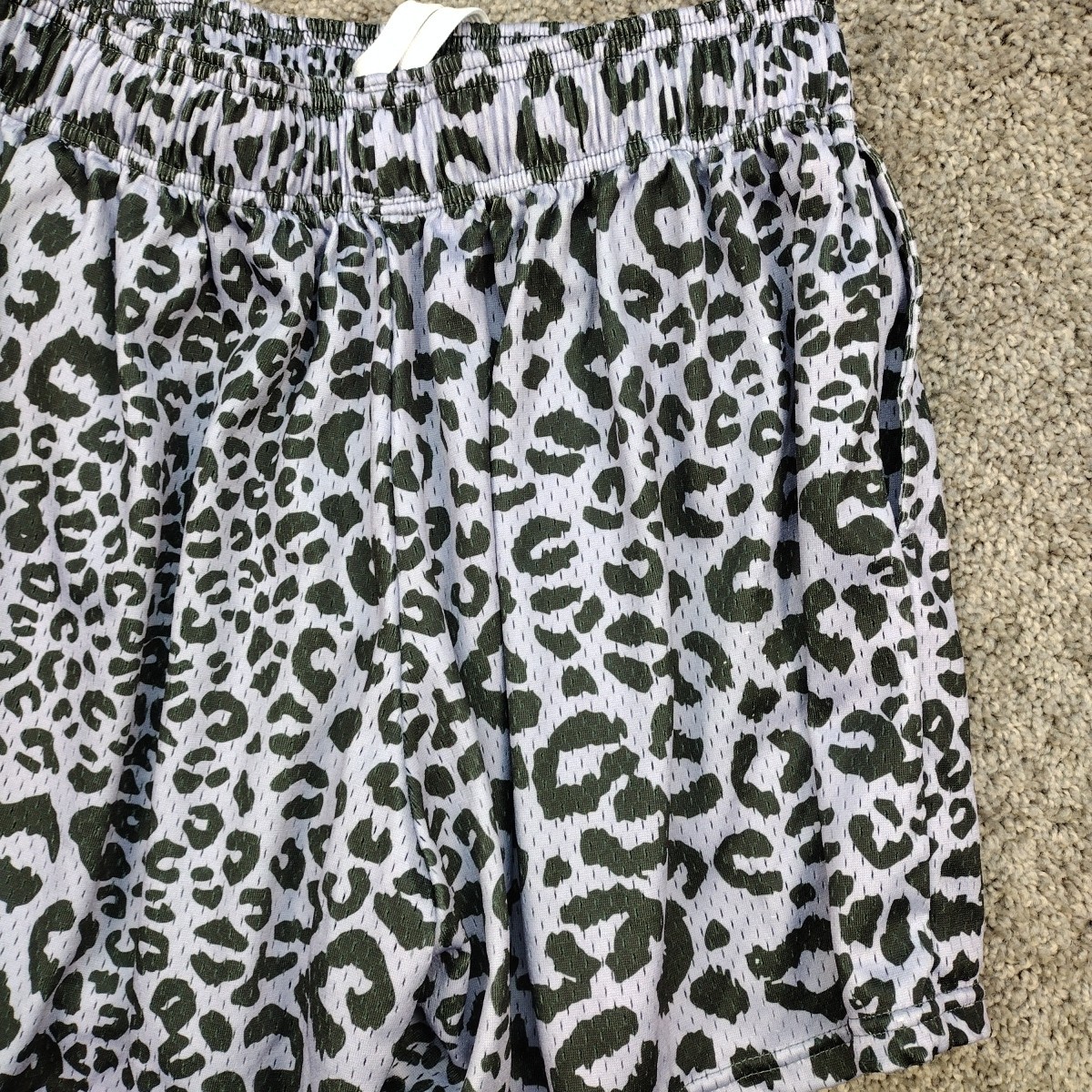 Inaka Power Mesh Patch Basic Shorts Athletic Purp… - image 9