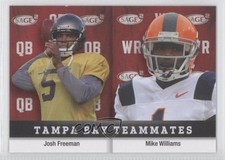 2010 SAGE Squared Josh Freeman Mike Williams #16 0c4