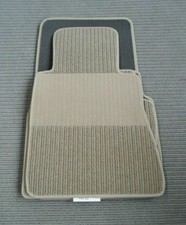 Rips Fußmatten für Mercedes Benz W210 4-matic E-Klasse + BEIGE CREME + NEU + Maß