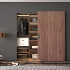 40" Hidden Barn Door Hardware Kit with Soft Close for 32"-36" Openings