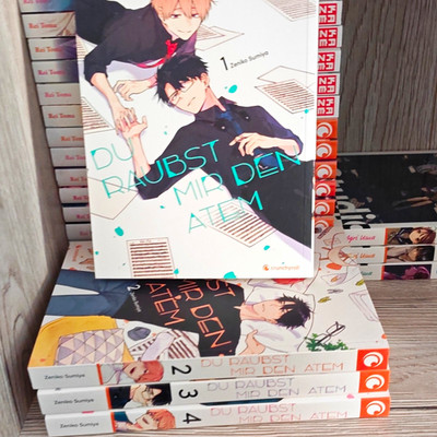crunchyroll Du raubst mir den Atem Band 1-4 Manga Deutsch Zeniko Sumiya