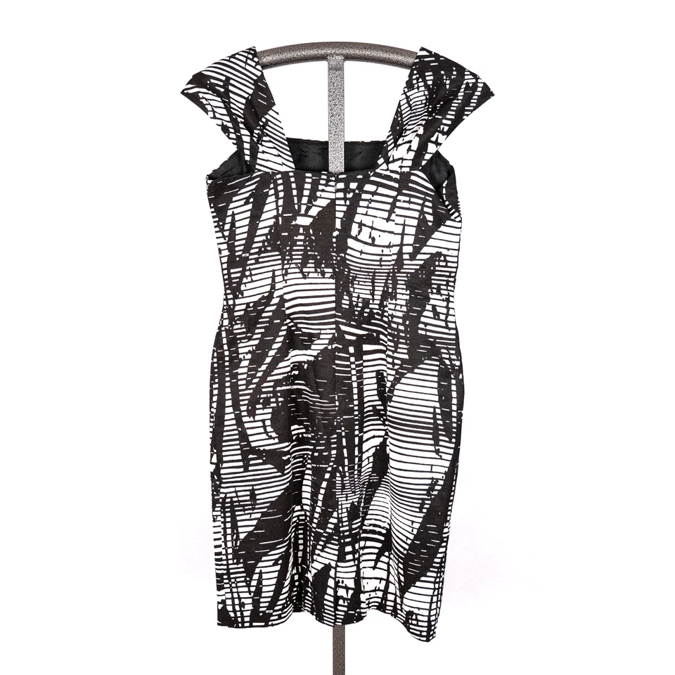 Vestido Vaina Clásico Teri Jon Rickie Freeman Talla 8 Cápsula Carrera Día a Noche Foto 3 de 4