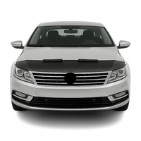 Haubenbra Steinschlagschutz Bonnet Bra FüR VW Passat CC 2008-2012 Schwarz Halb