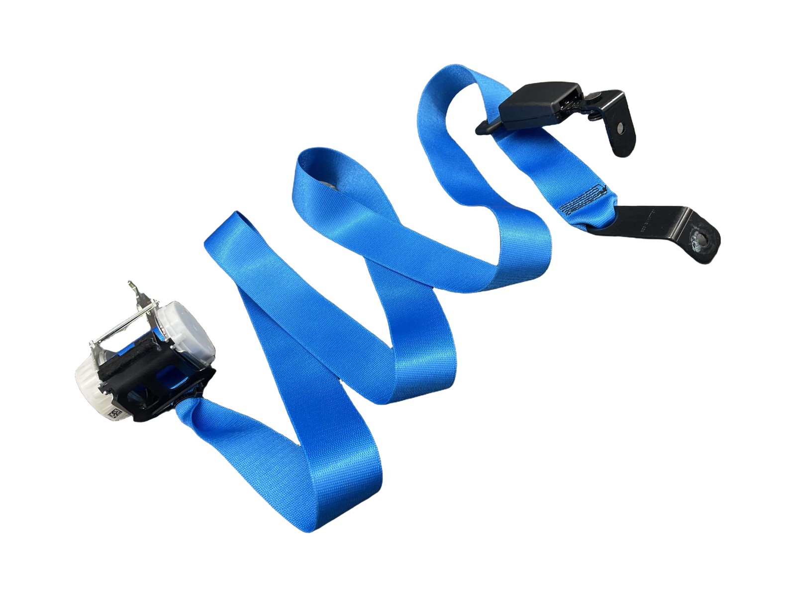 BMW i8 2014-2019 Rear Left Seat belt retractor Blue