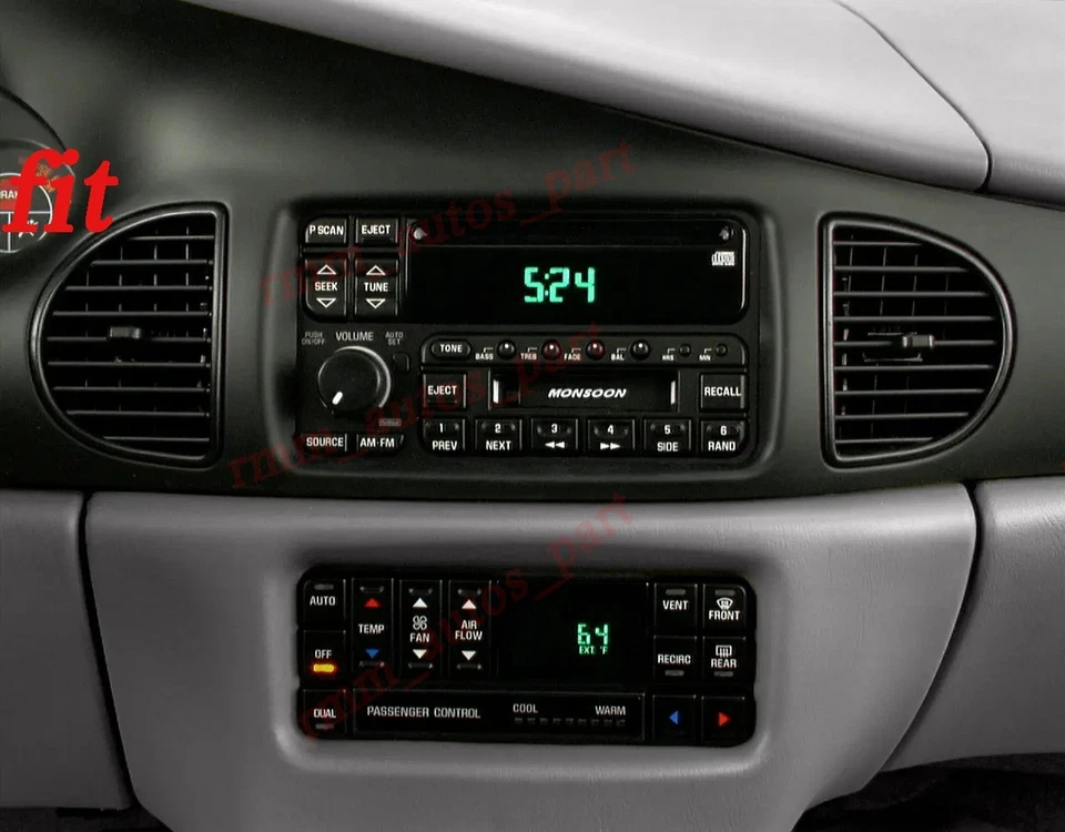 9.7" For Buick Regal 1997-2004 Android 15 Carplay Car Stereo Radio GPS NAVI +CAM - Image 4 of 4