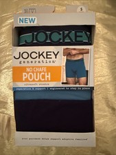NWT 3 Pack Jockey No Chafe Pouch Ultra Soft Stretch Boxer Briefs Size S 28-30"