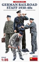 Mniniart 38012 - German Railroad Staff 1930-40S - Scala 1:35 - Cod.. 38012