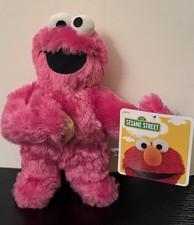 Sesame Street Cookie Monster Pink Plush 10  