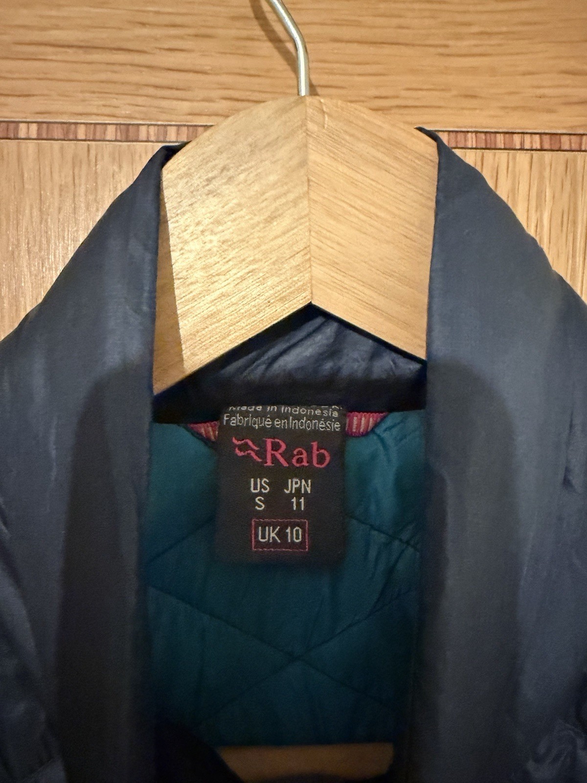 Rab Altus Women’s Jacket – Size 10 – Blue – Faded Logo image 3