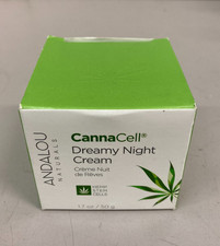 Andalou Naturals CannaCell Dreamy Night Cream With Hemp Stem Cells 1.7 Oz
