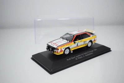 C18 1:43 ALTAYA AUDI SPORT QUATTRO A2 RALLY PORTUGAL 1984 ROHRL GEISTDORFER MIB - Bild 1 von 4