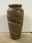 Niloak Mission Swirl 1910-24 Vintage Hand Made Art Pottery 10 1/4 Tall Vase