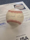 Hank Aaron Signed  Jackie Robinson 50th Anneversary NL Baseball JSA