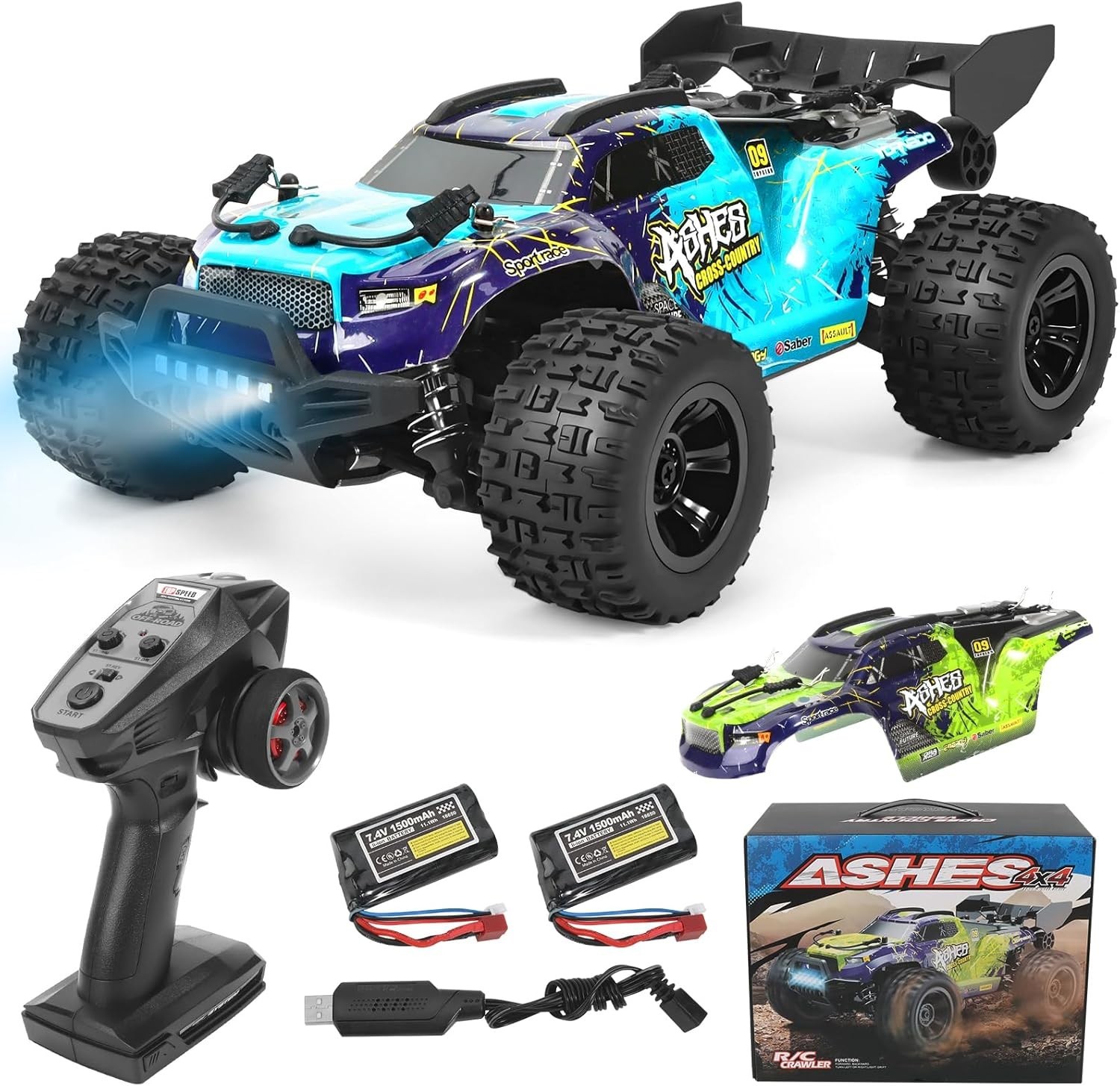 S For Adults Fast 40+ Mph, Rc Trucks 4x4 Offroad