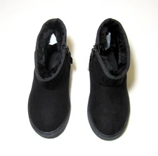 Toddler Girls/Boys Sherpa Lined Ankle Fashion Boots Black, NWT, Cat & Jack